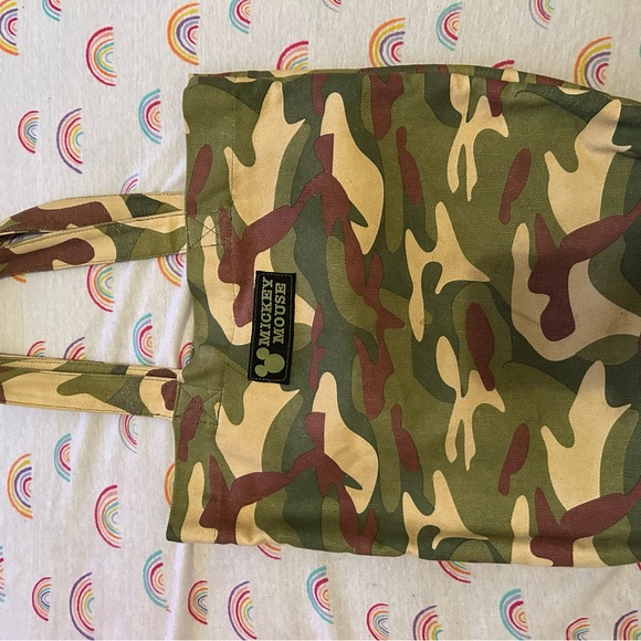 Camouflage Mickey Mouse Tote Bag - Picture 3 of 3